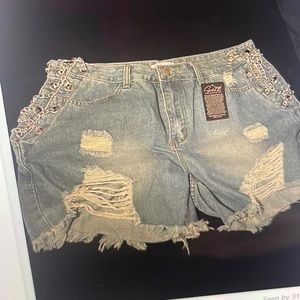 Jean shorts